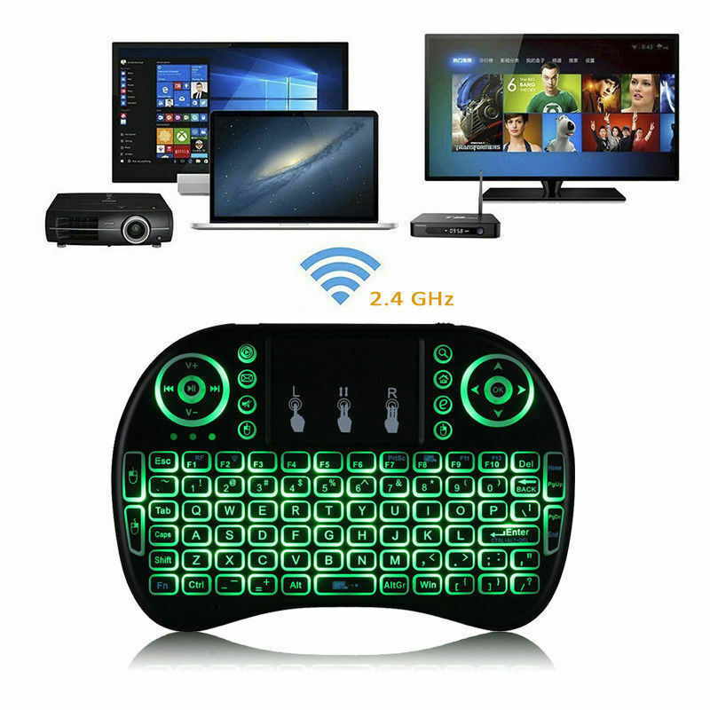 Wireless Mini Keyboard Remote Control Touchpad Smart TV Android TV Box PC 2.4GHz