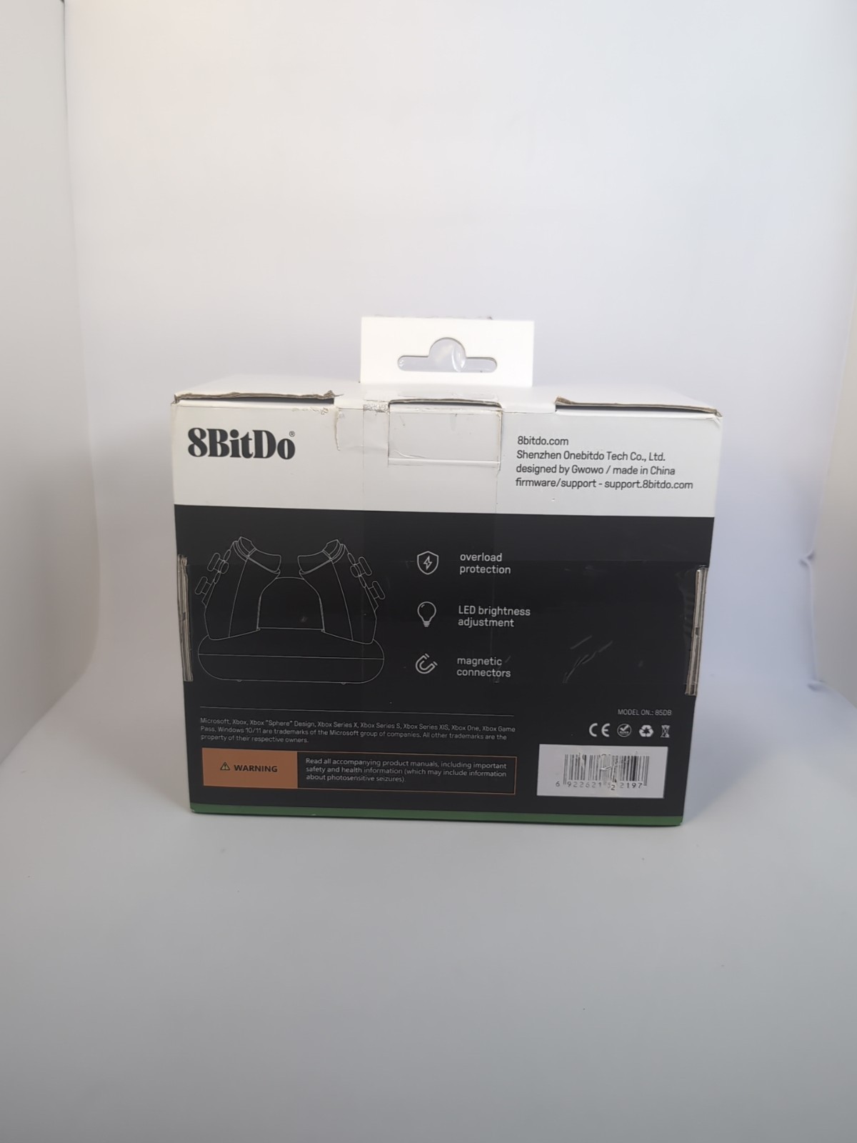 8Bitdo Dual Charging Dock for Xbox Wireless Controllers Charging Station Black