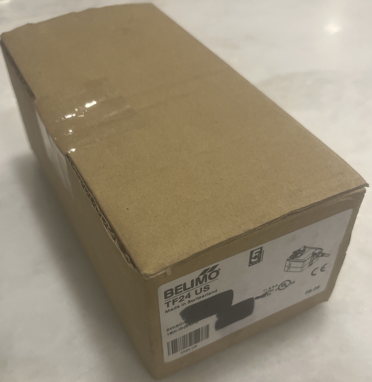 BELIMO TF24 Damper Actuator us - Includes Installation Instructions (reversible)
