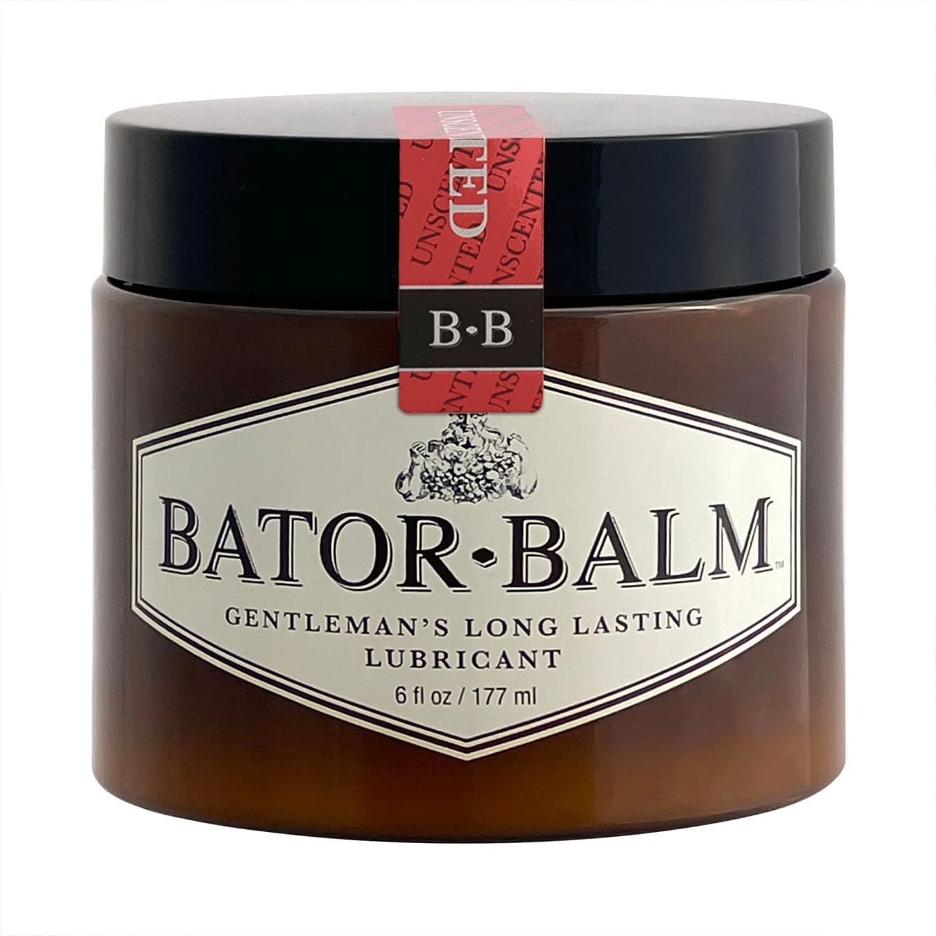 Bator Balm Unscented Gentlemen's Long Lasting Moisturizing Lubricant. Easy Cl...