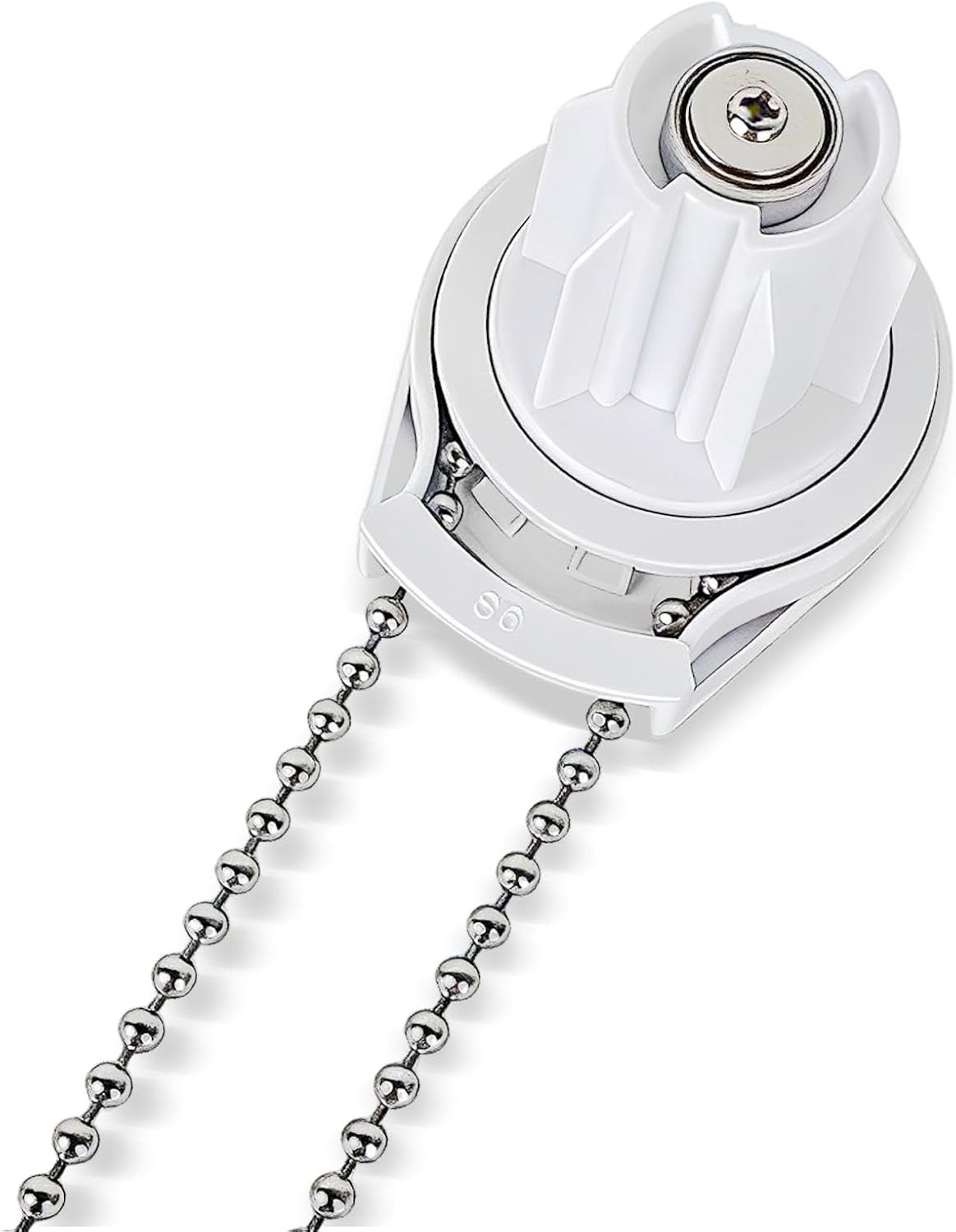 Roller Shade Clutch with 10ft(3m) 304 Stainless Steel #10 Ball Bead Chain and 6