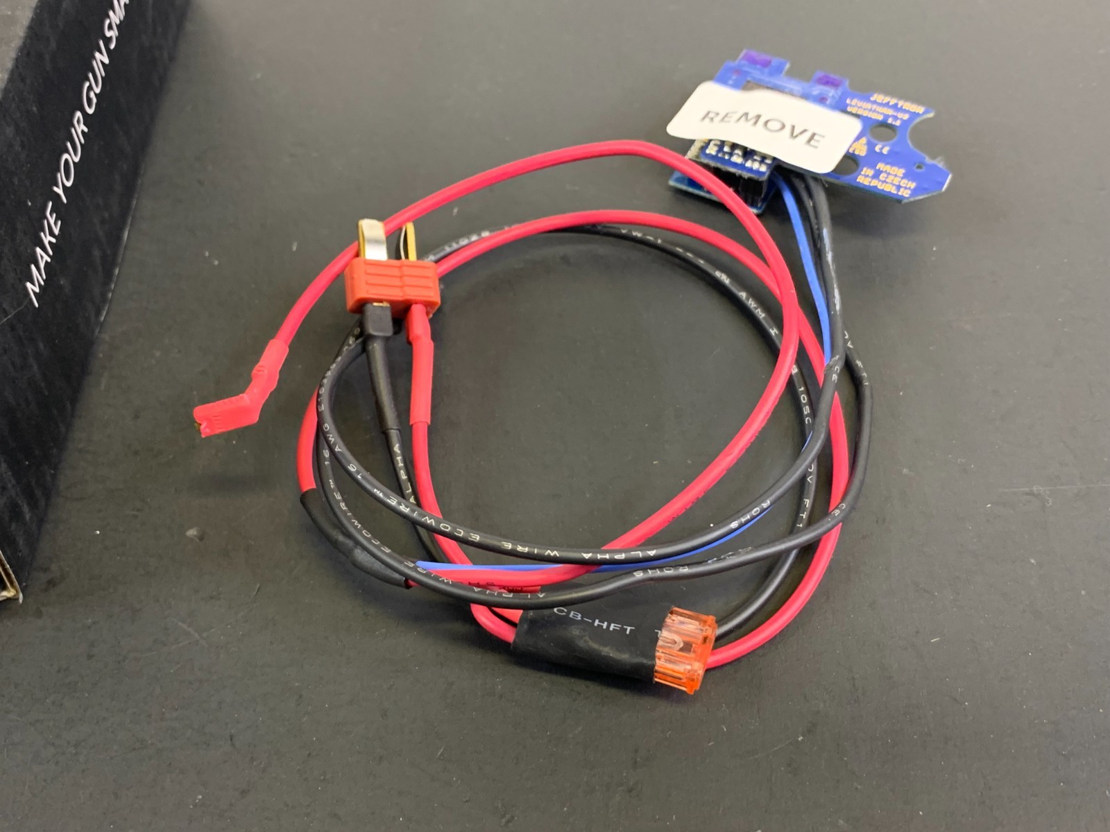 JeffTron Leviathan Airsoft Drop-In Programmable MOSFET Module V2 WIRED TO STOCK