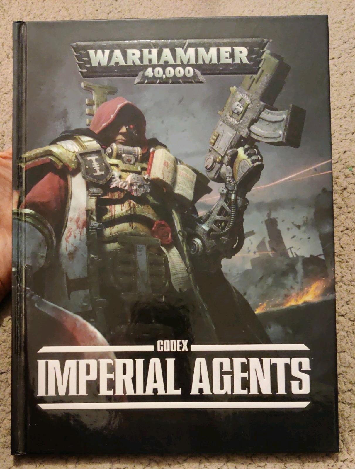 Warhammer 40k Imperial Agents Codex 2016 Hardback Rare Oop