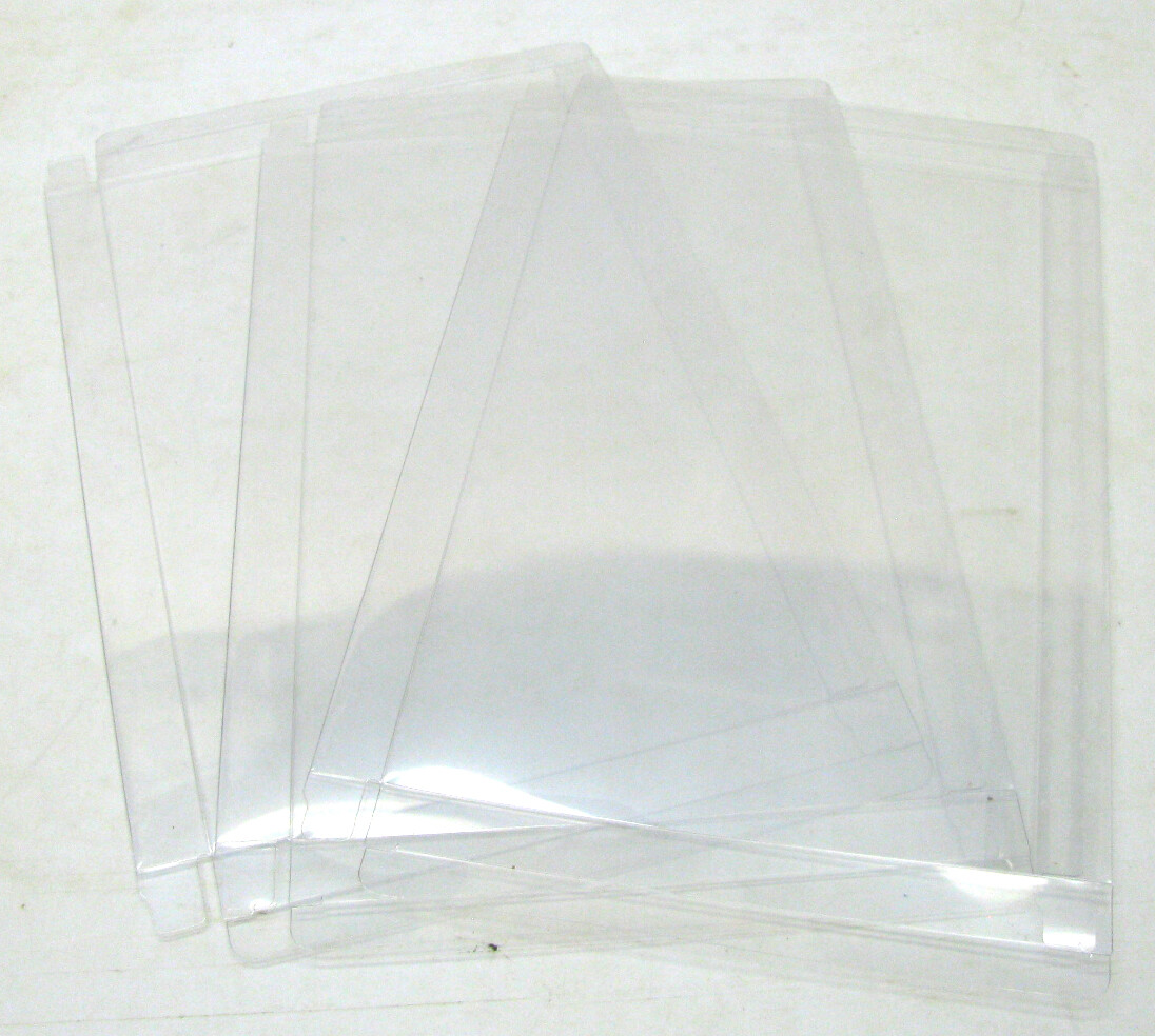 25x PHILIPS CD-i (SIZE B) LONGBOX W SLIPCOVER - CLEAR PLASTIC PROTECTIVE BOX
