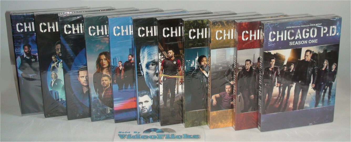 Chicago PD The Complete Seasons 1-11 Series DVD Set 55-Disc New P.D.