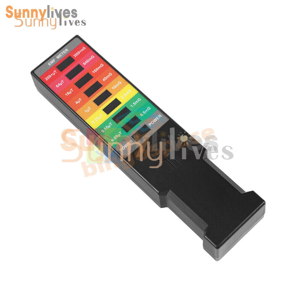 Portable Digital EMF Meter Electromagnetic Field Monitor Radiation Detector