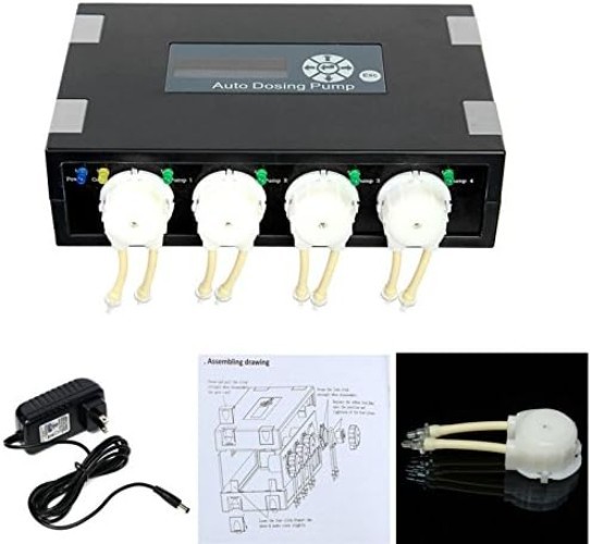 Multi-Channel Dosing Pump for Aquariums, Precision Dispensing and Timed Control