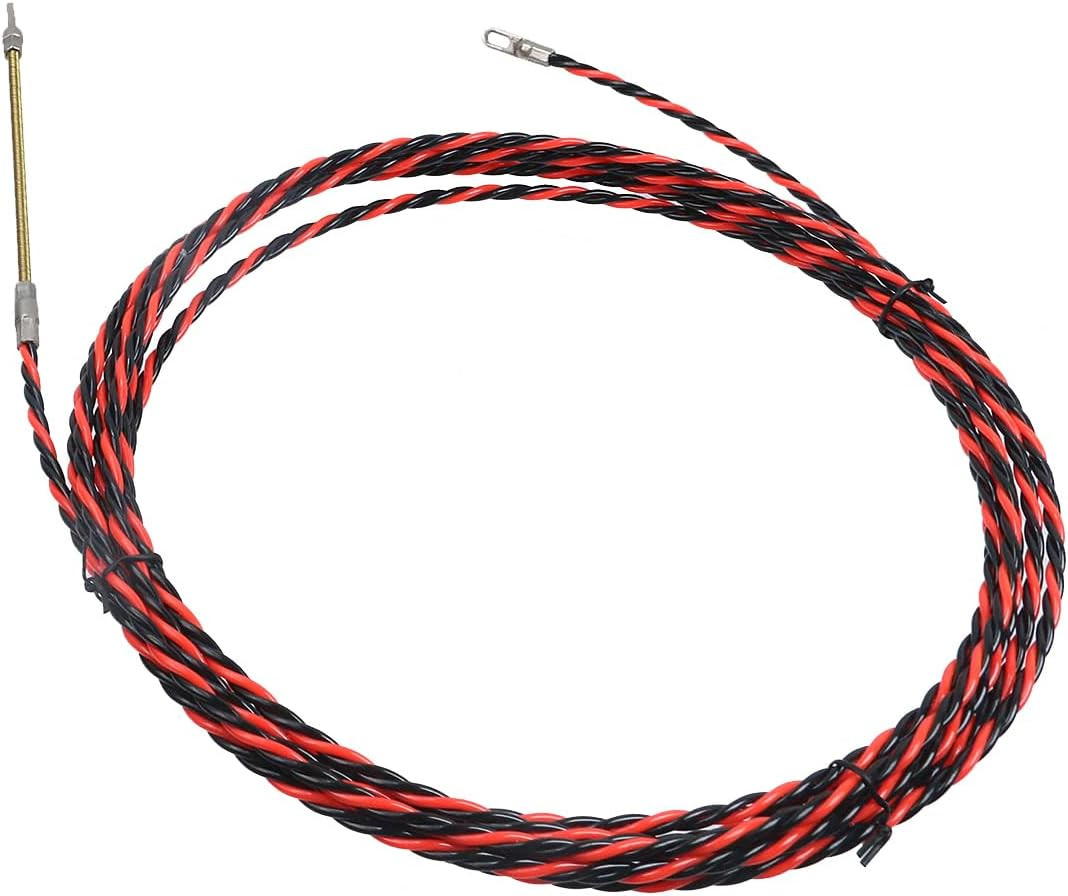 0.26"/6.5Mm Fish Tape Cable Puller Kit, Electrical Cable Puller through Wall Wir