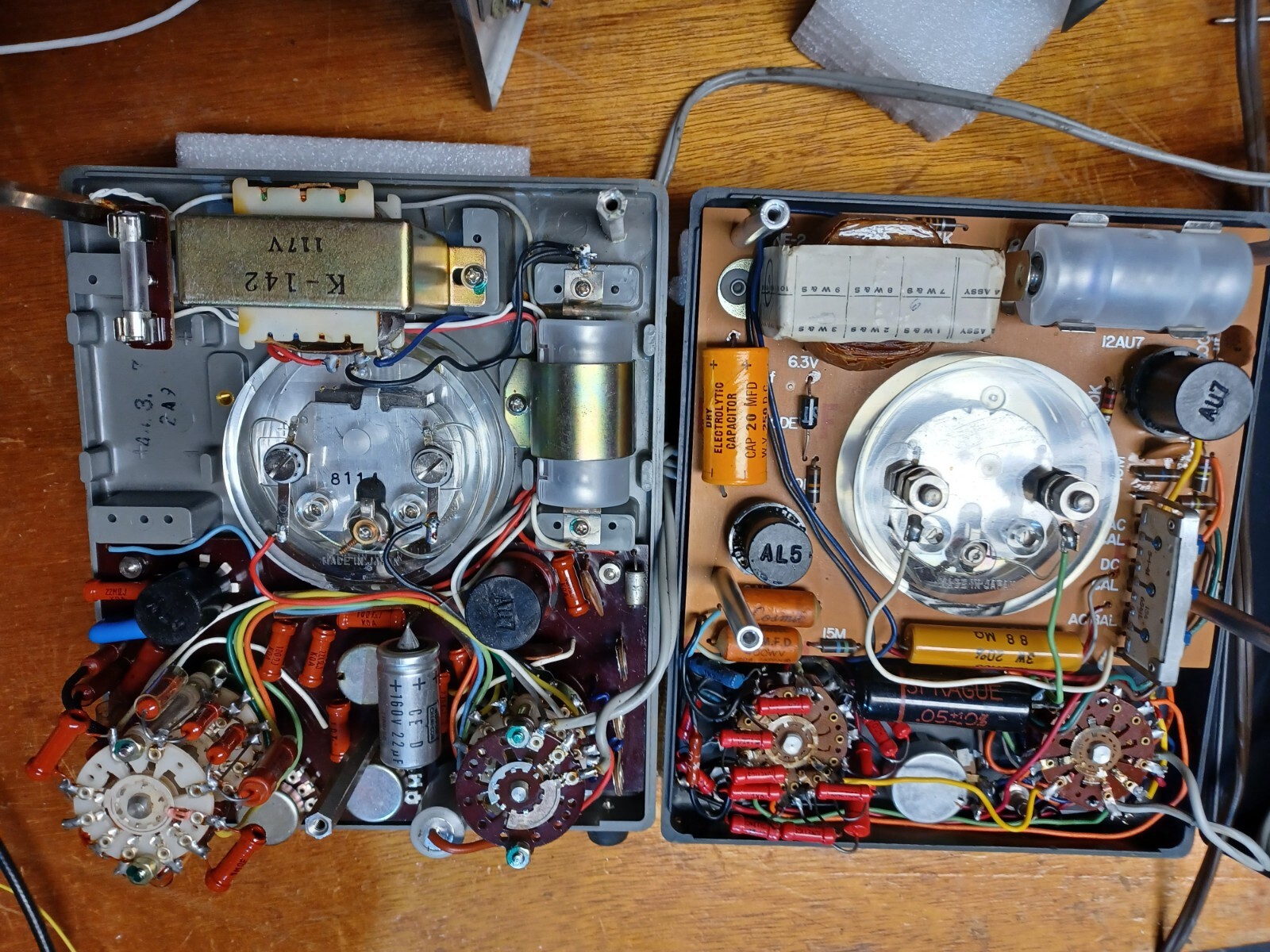 Solid State VTVM upgrade Module Kit for 12AU7/6AL5 VTVMs w/ 2 6AL5