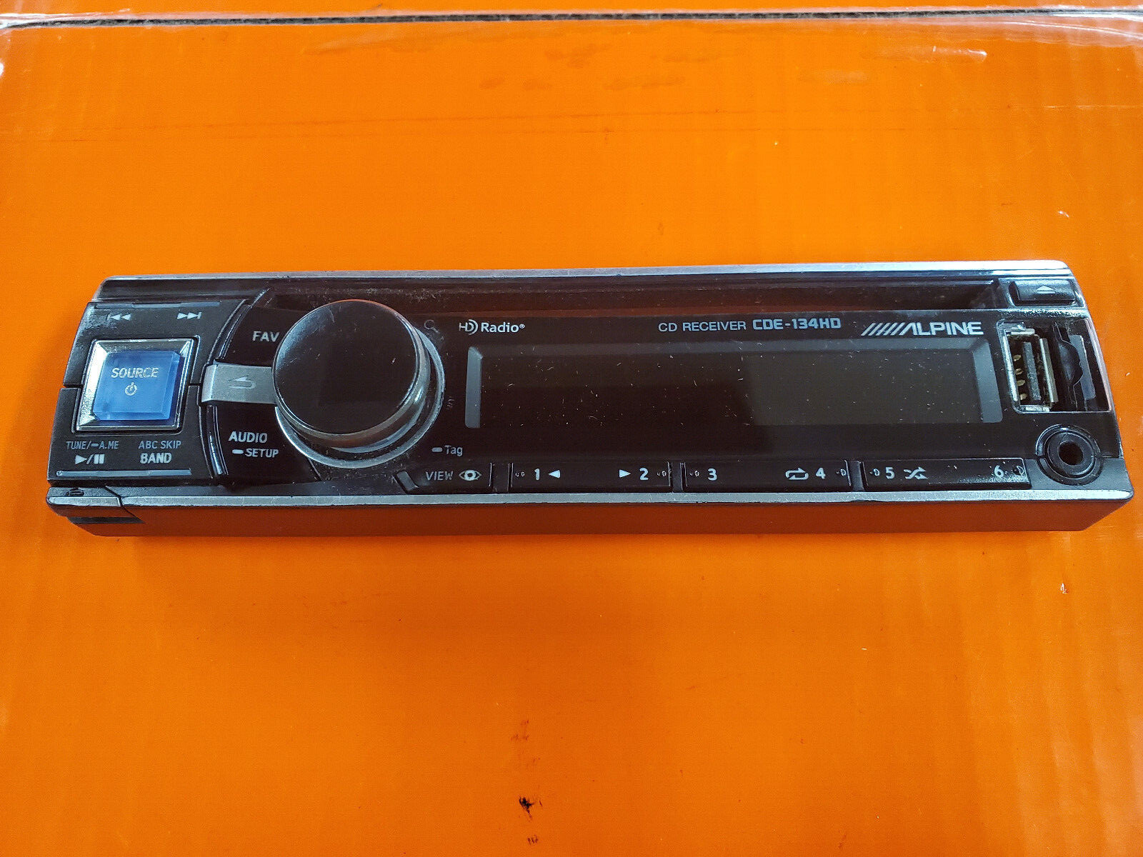 ALPINE CDE-134HD FACEPLATE