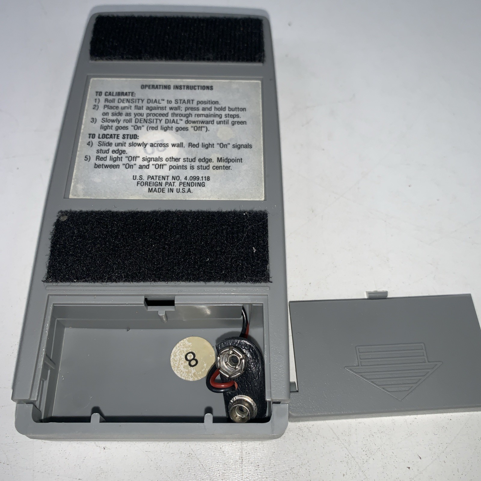 Vintage Zircon StudSensor 2 Electronic Wall Stud Finder Works II Working Tested