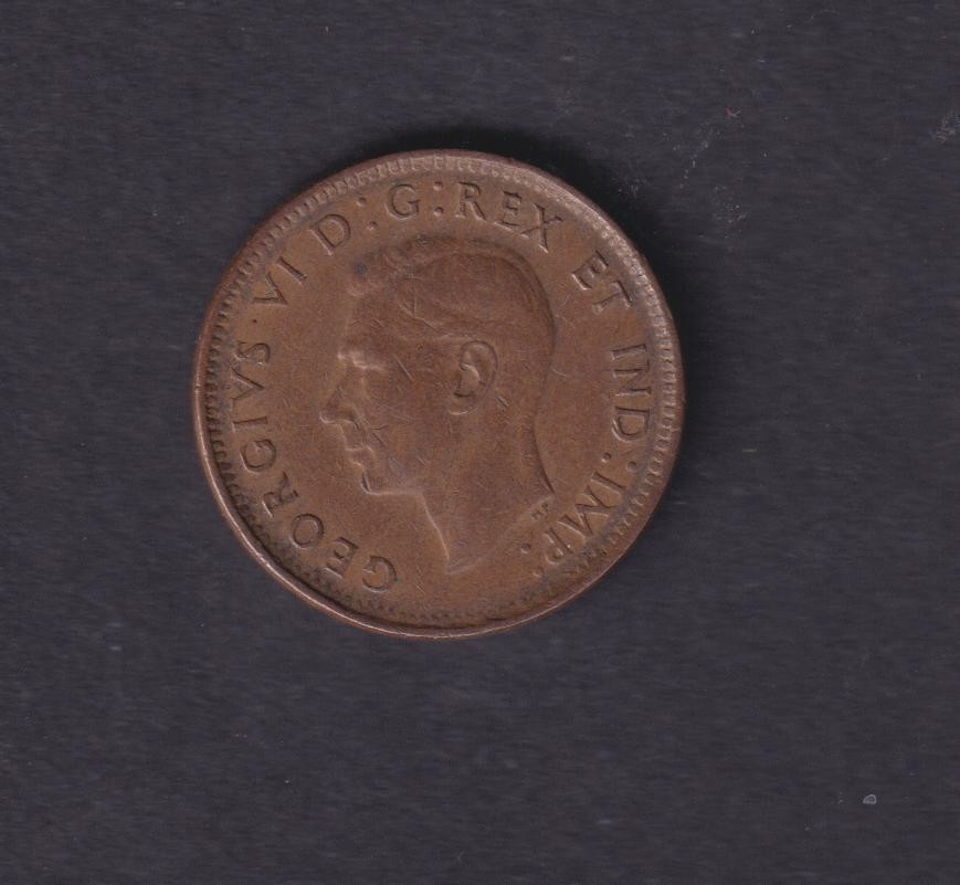 CANADA - 1947 1 Cent Coin (260)
