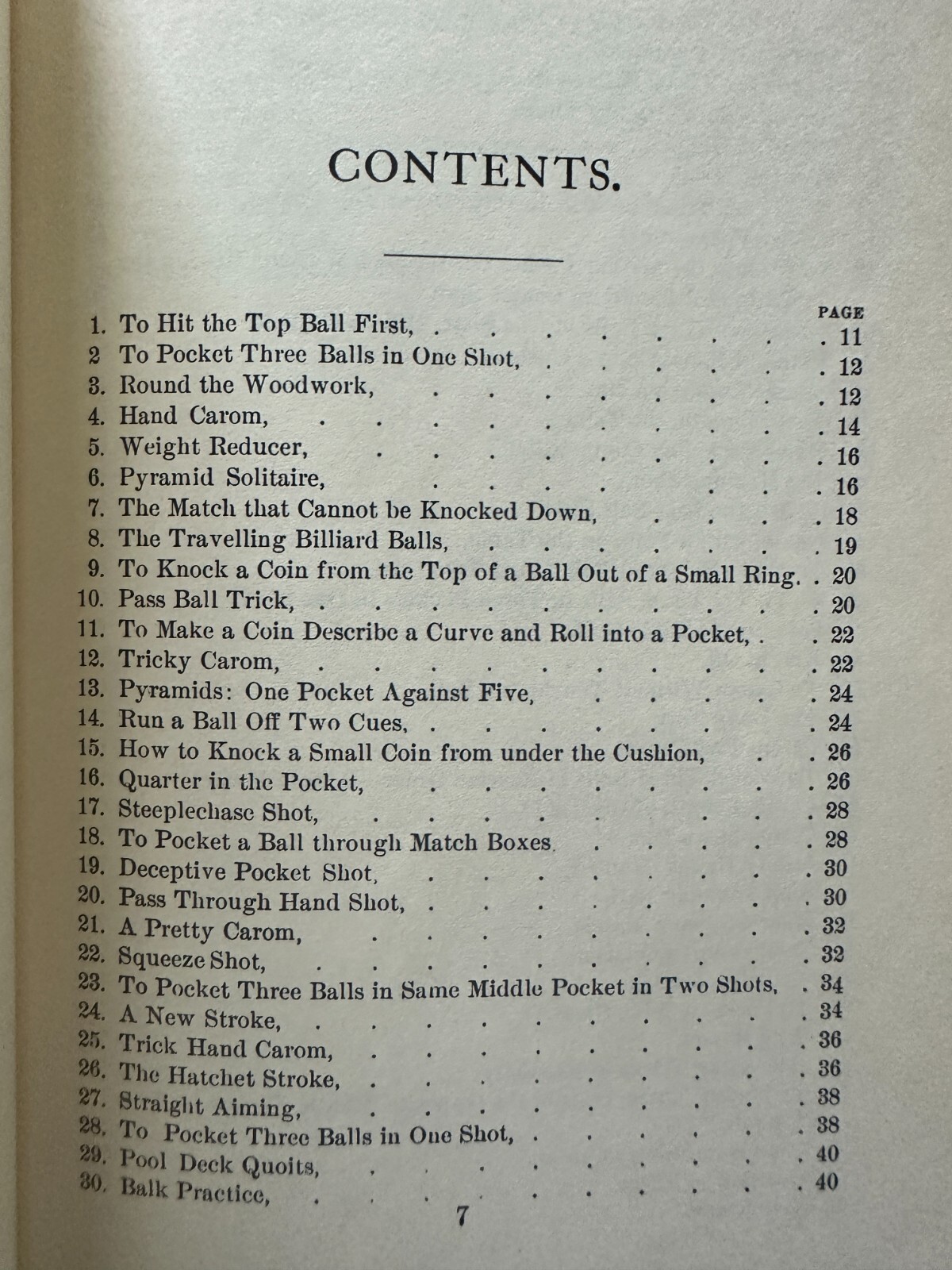 Tricks & Games On The Pool Table by Fred Herrmann 1967