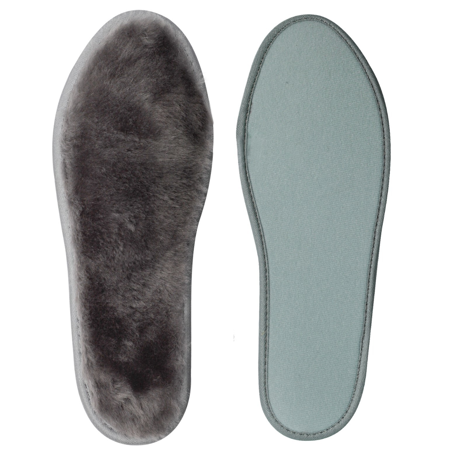 Knixmax Sheepskin Insoles Winter Boot Inserts Men Women Shoes Inserts Wool Pads