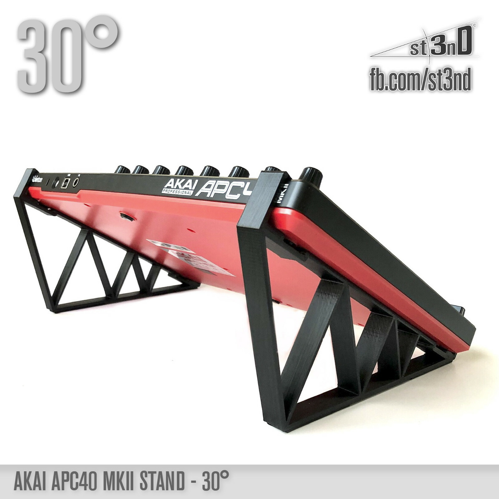 AKAI APC40 MK2 (MKII) STAND - 30 degrees - 3D printed- 100% Buyers Satisfaction