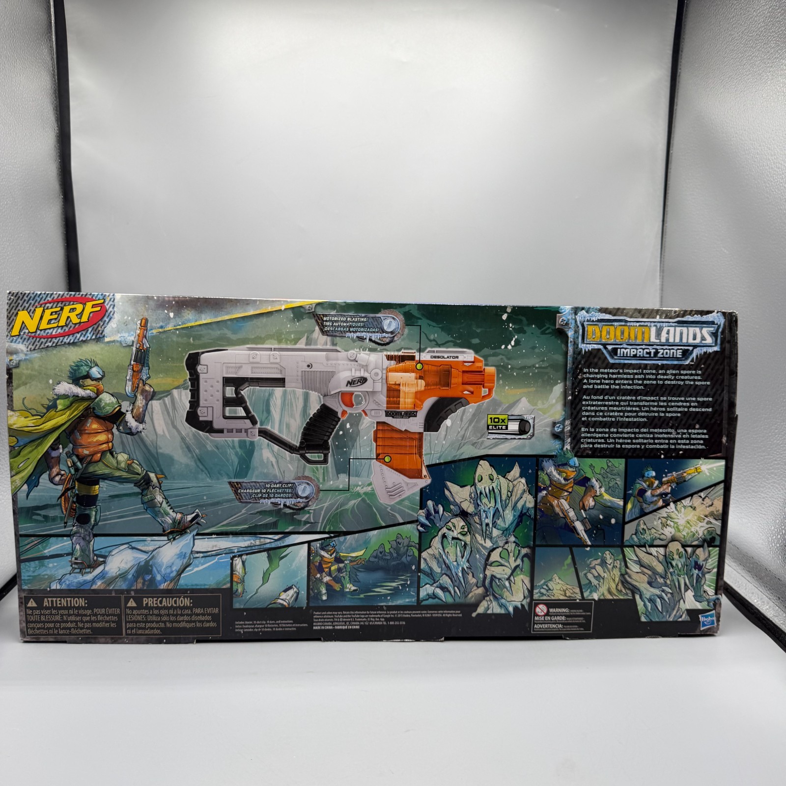 Nerf Doomlands Impact Zone Desolator Blaster New