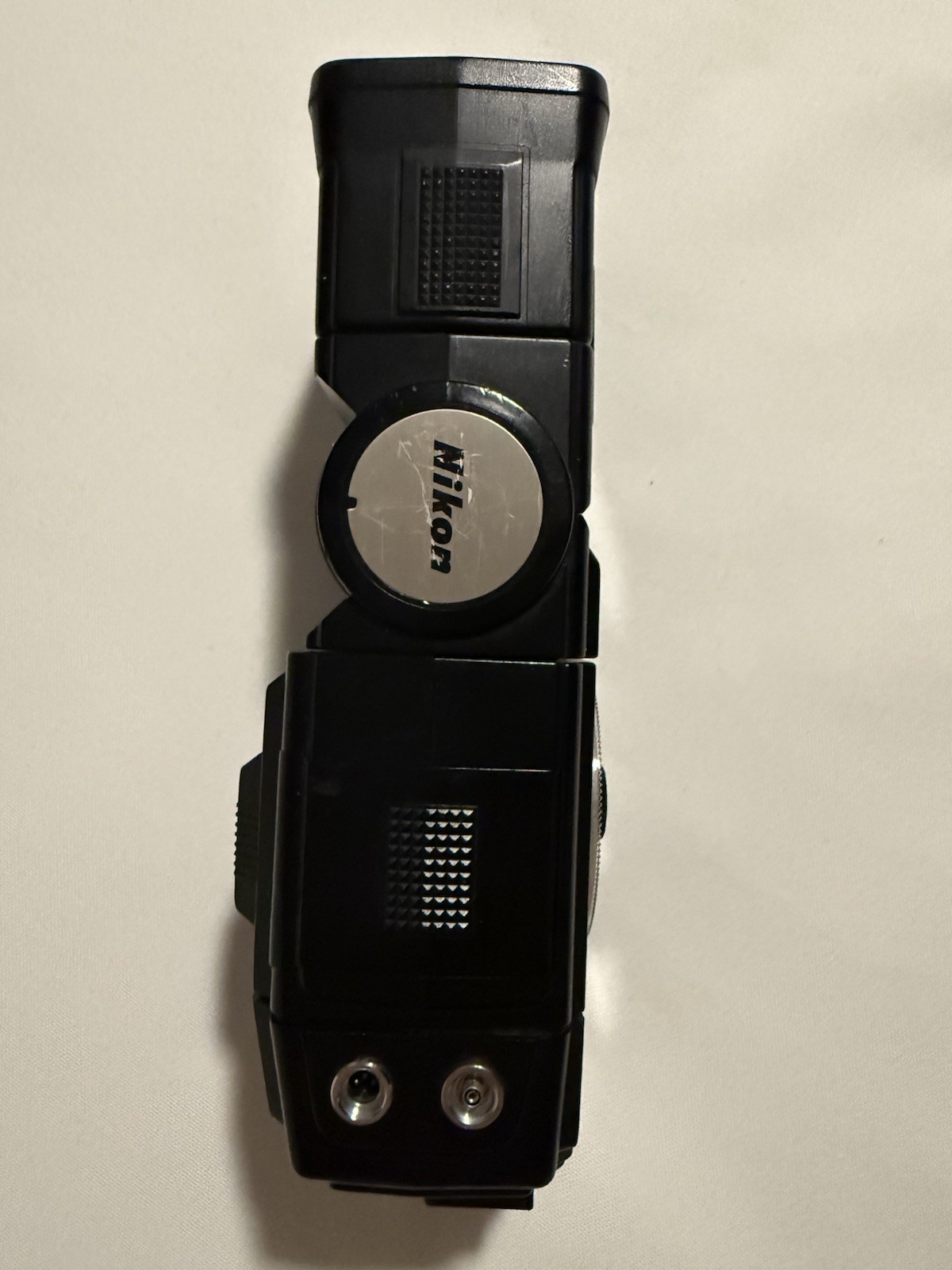 Nikon Speedlight SB-16 Flash, Sync Cord, Diffuser & Case-New Batteries-Works