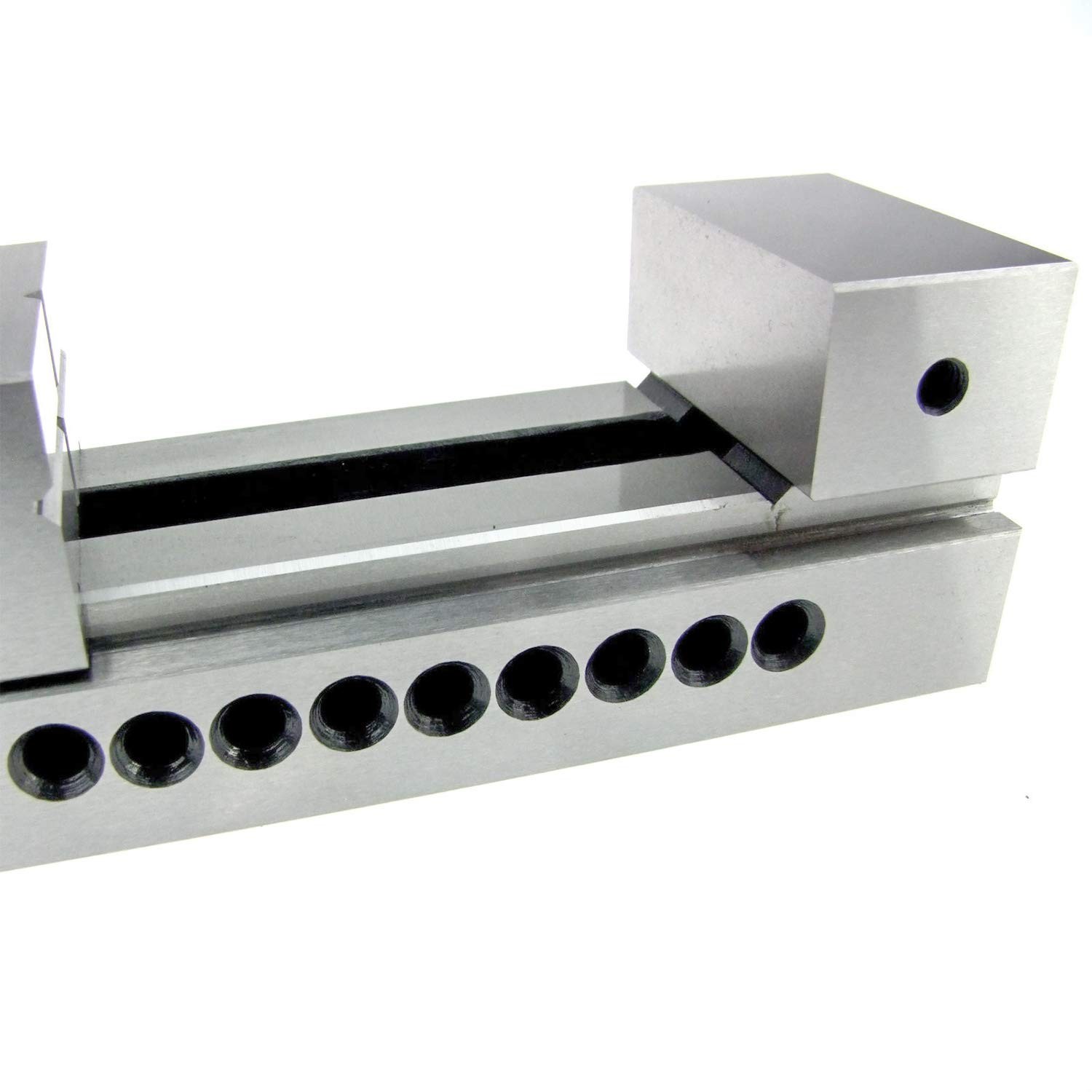 Hfs 2 Precision Grinding Screwless Mini Insert Vise Toolmaker Steel Black