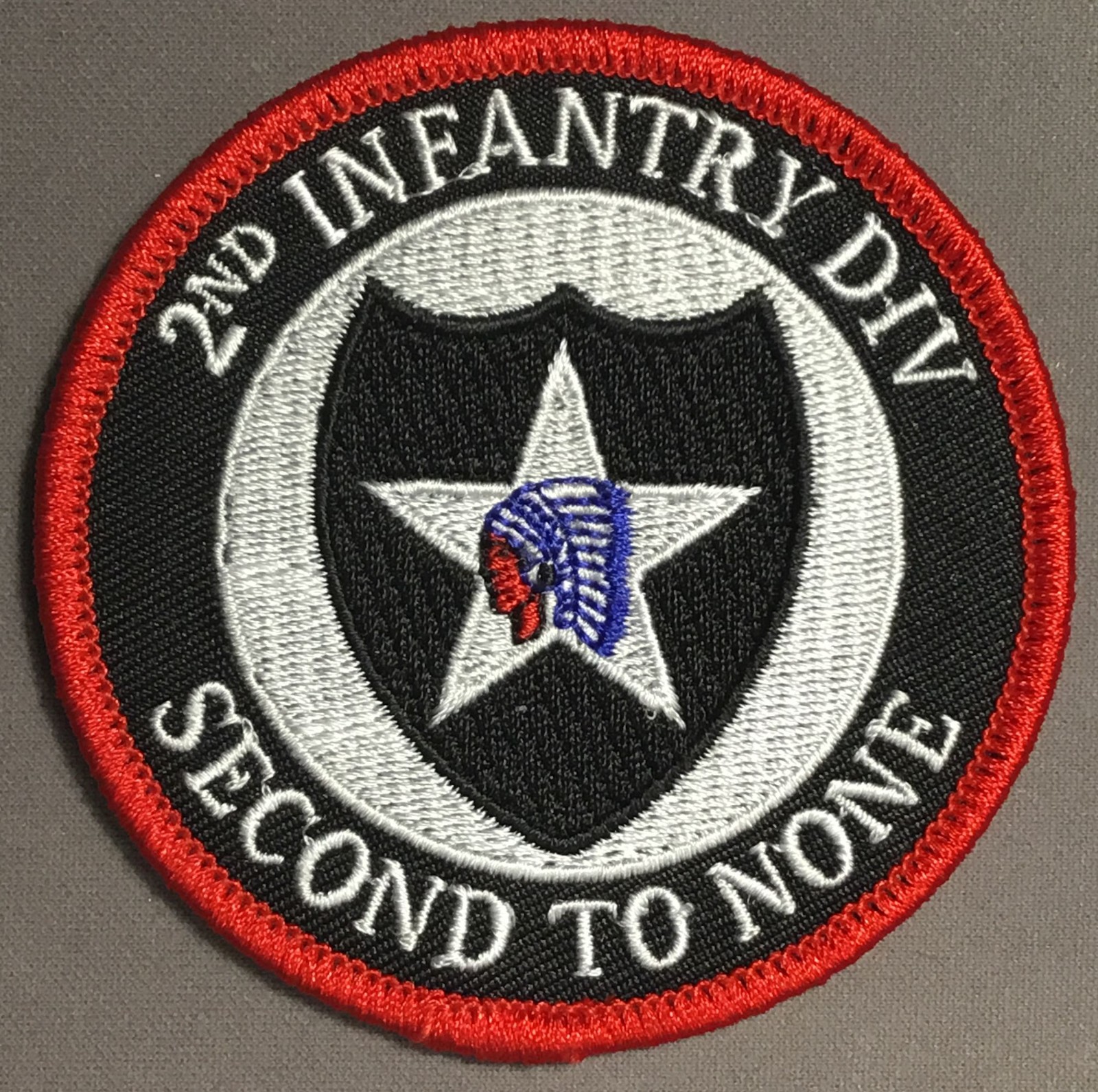 Army 2nd Infantry Division  Second To None licensed patch