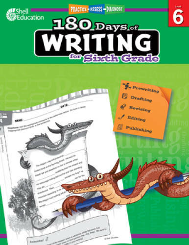 180 Days of Writing for Sixth Grade (180 Days of Practice) - Paperback - GOOD