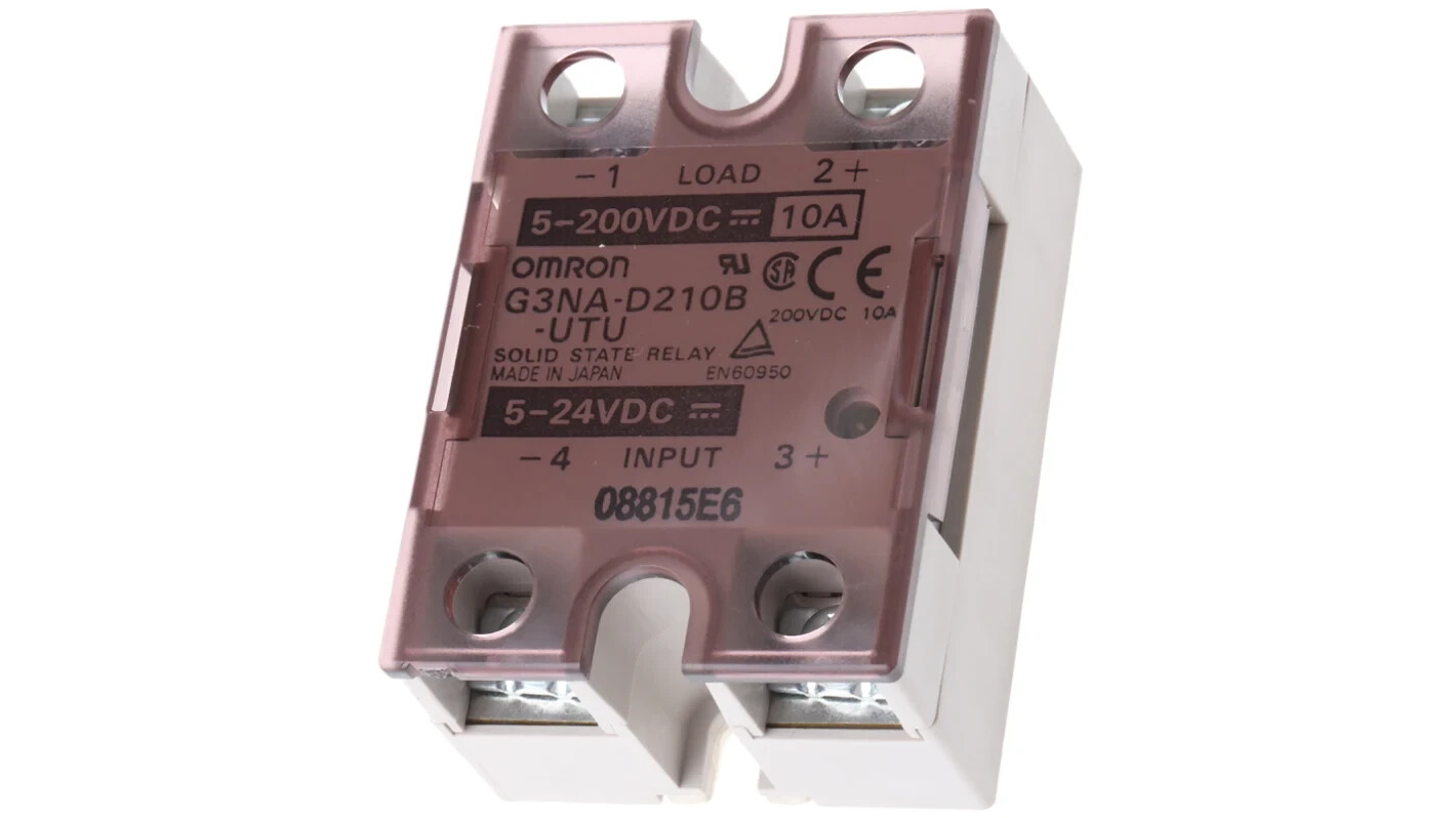 Omron DIN Rail Solid State Relay