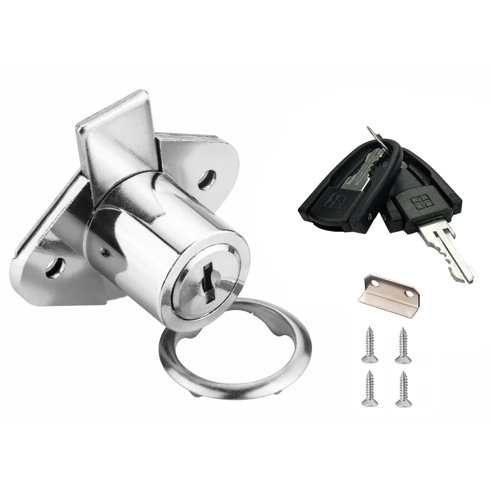 XIEHE 801 Office Furniture Desk Drawer Lock Cabinet Door Locker with Keys 7/8 in