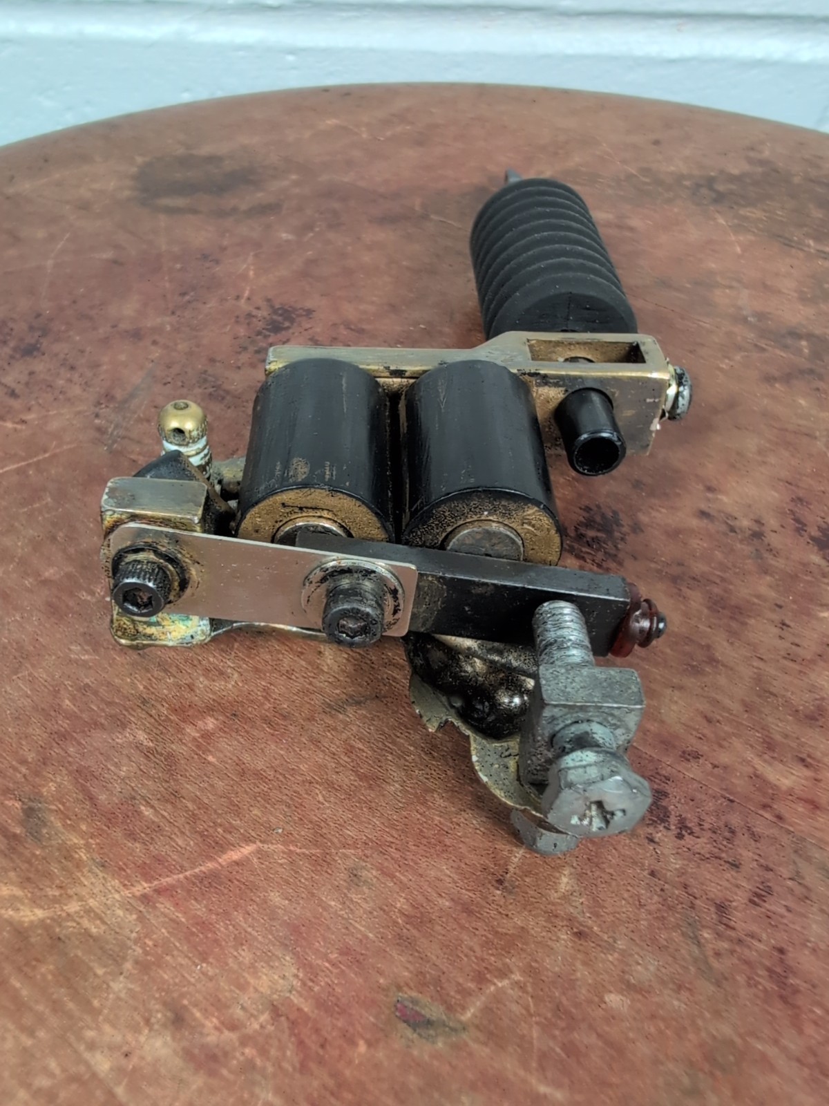 Vintage Coil Tattoo Machine Custom Made Brass