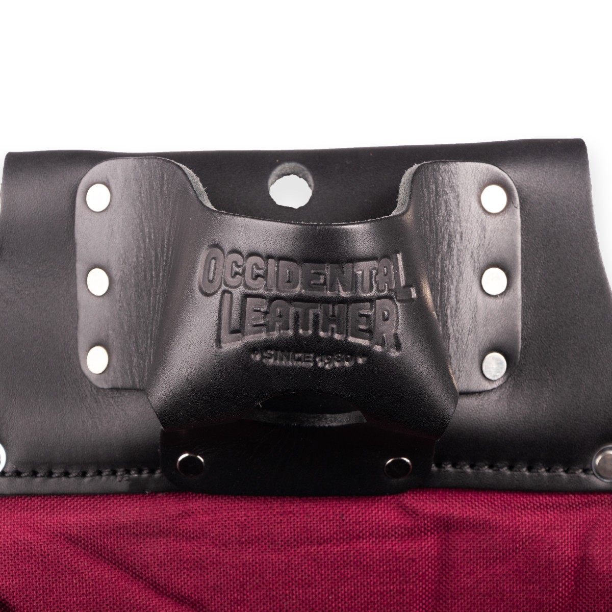 Occidental Leather 8582R FatLip™ Tool Bag- Deep Red MADE IN USA