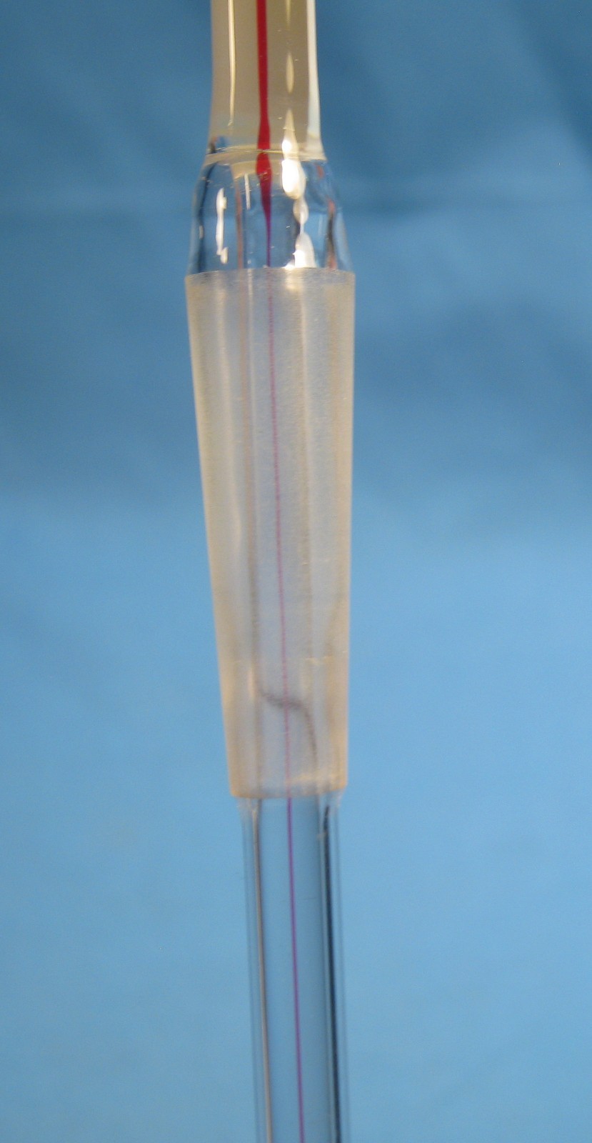 CHEMGLASS NON-MERCURY THERMOMETER 10/30 JOINT -10 TO 250' C FREE SHIPPING     B