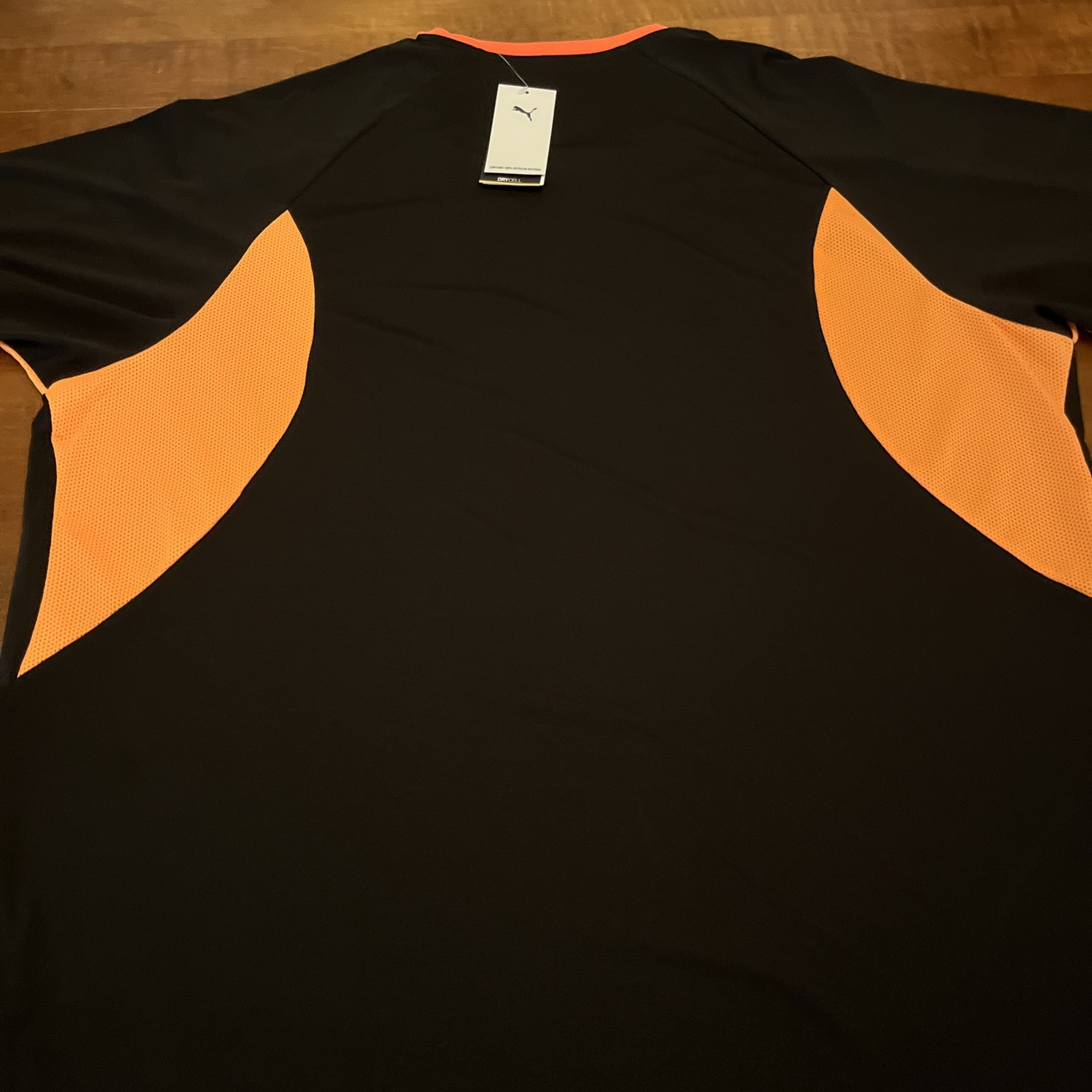 Puma LIGA Jersey Medium Black-Heat-Fire Med M