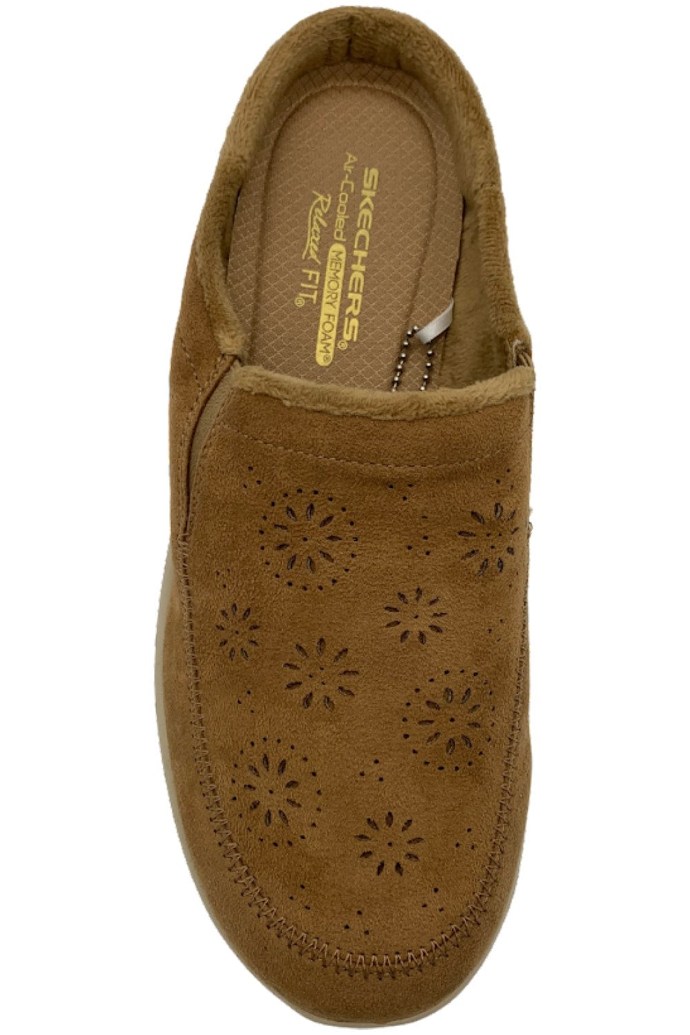 Skechers Easy Going Perforated Clogs Tan