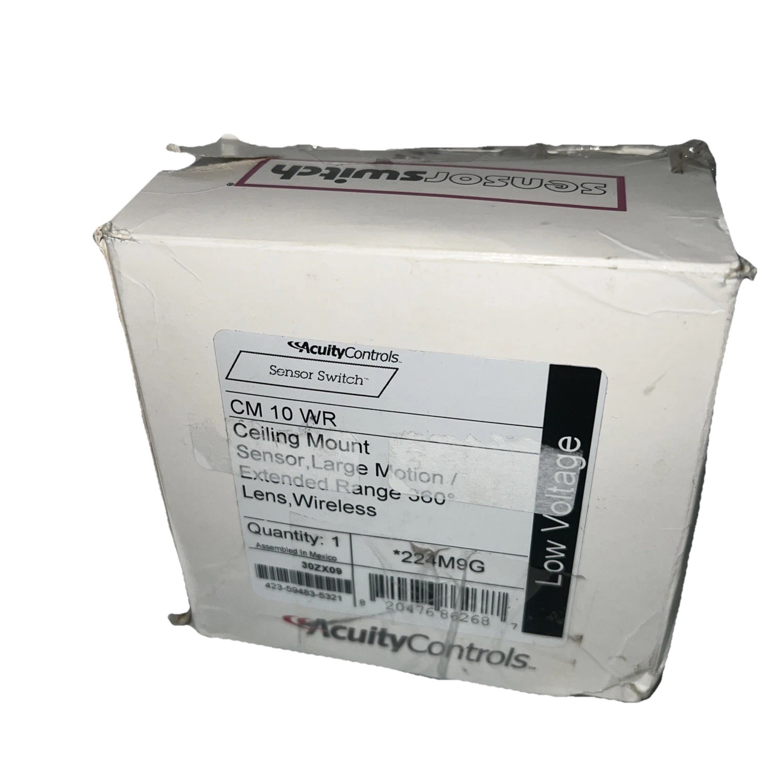 SENSOR SWITCH CM-10 WR PIR EXTENDED RANGE CEILING OCCUPANCY SENSOR