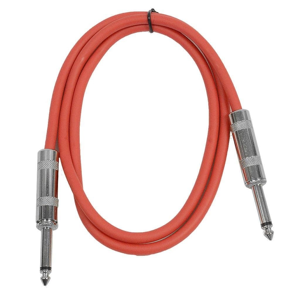 SASTSX3 Red 3 Foot TS Patch Cable