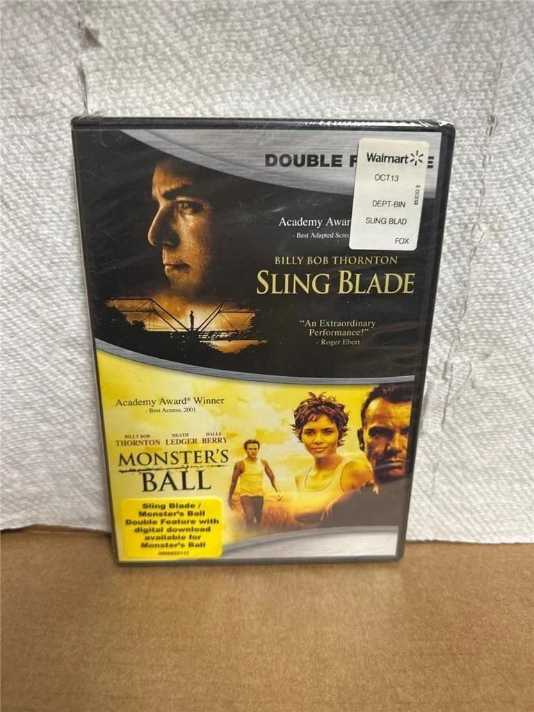 Sling Blade/Monsters Ball (DVD, 2013, 2-Disc Set)  NEW Sealed