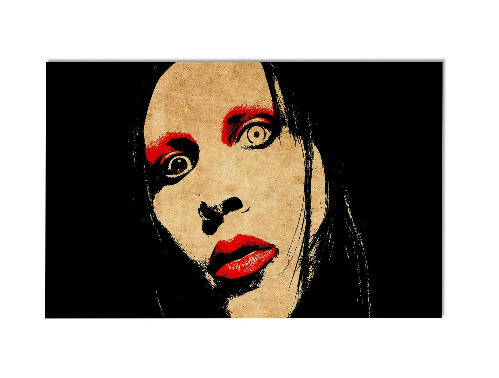 Marilyn Manson Glam Rock Wall Art Print 11×17 Poster
