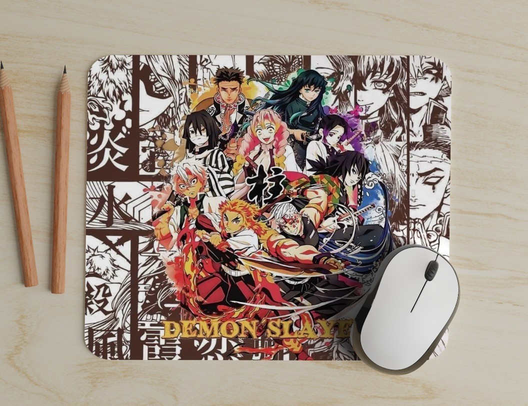 Demon Slayer  Mouse Pad great for Office or Gaming Personalize