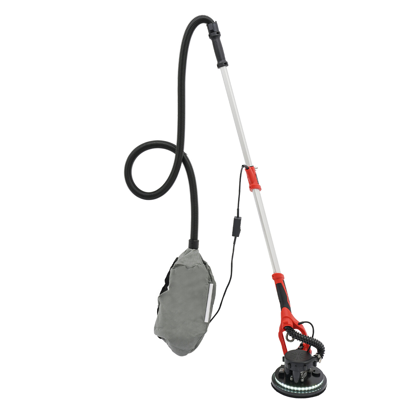 Drywall Sander 750W 6 Variable Speed Sander Electric Ceiling Wall Sander Red