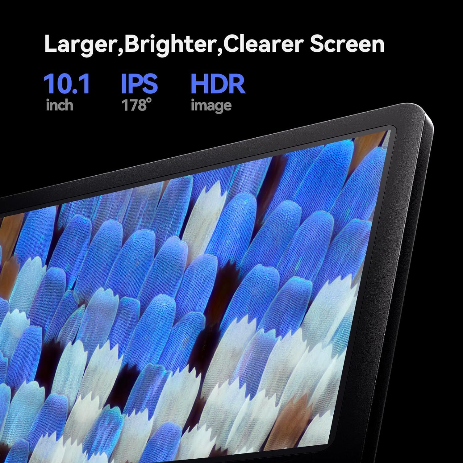 TOMLOV Digital Microscope 10'' Screen 2000X Soldering Microscope Flex Arm