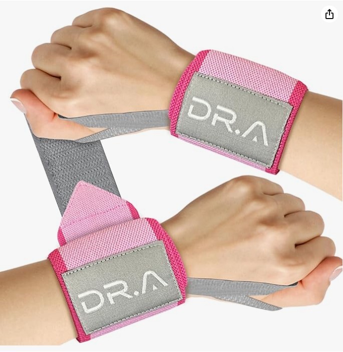 Doctor-Developed Gym Wrist Wraps Lifting Wrist Straps for Weightlifting& Workout