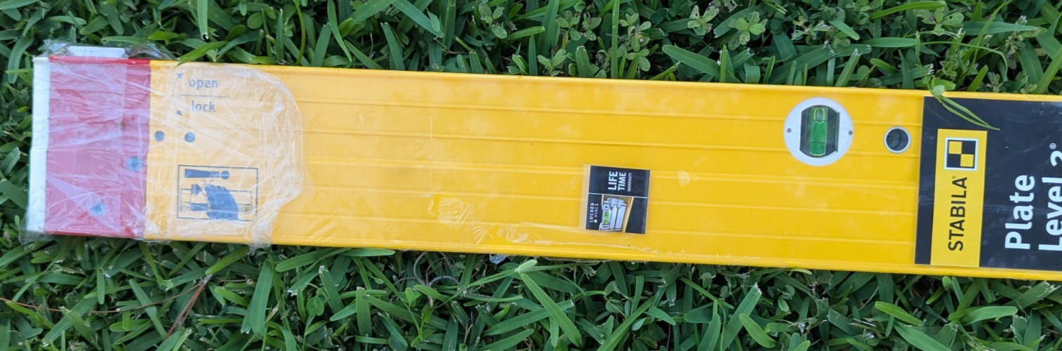 STABILA Type 106T Extendable Plate Level Adjustable 7'–12' Range 35712 Germany