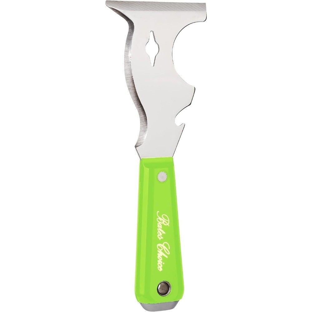 Bates- Paint Scraper, 10 in 1 Painters Tool, Green Handle Paint Scrapers for