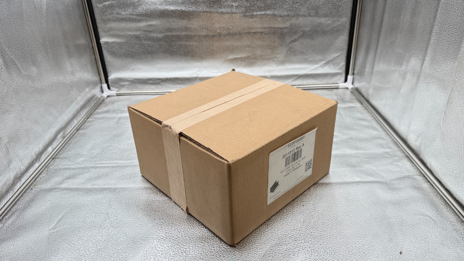 EcoFasten 2011013 Rev A Solar RI Comp Slide AL Black Unopened Box