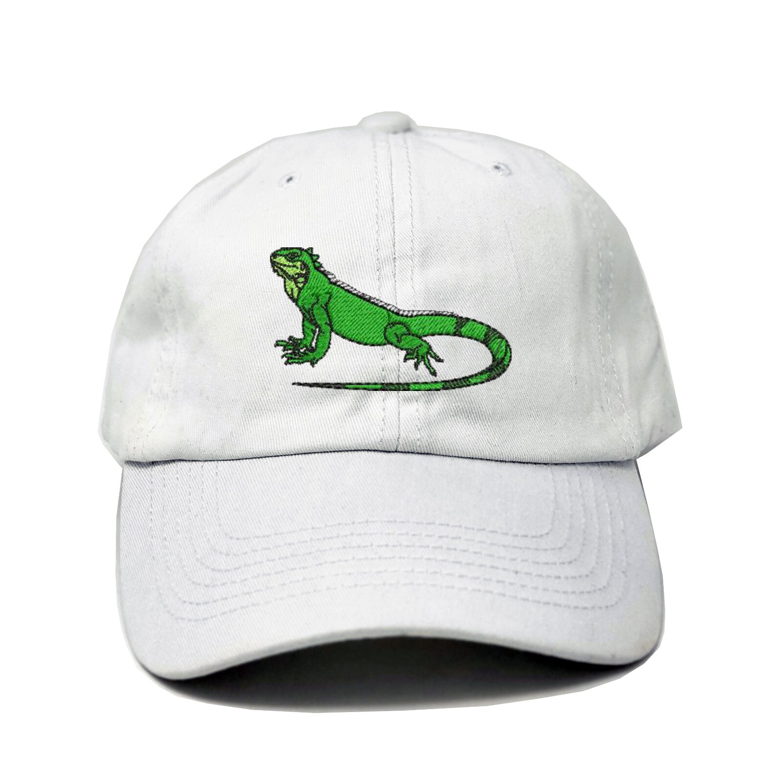 Wildlife Iguana embroidered dad hat, Iguana embroidered ball cap
