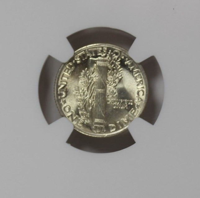 1940 Mercury Dime : NGC MS64FB