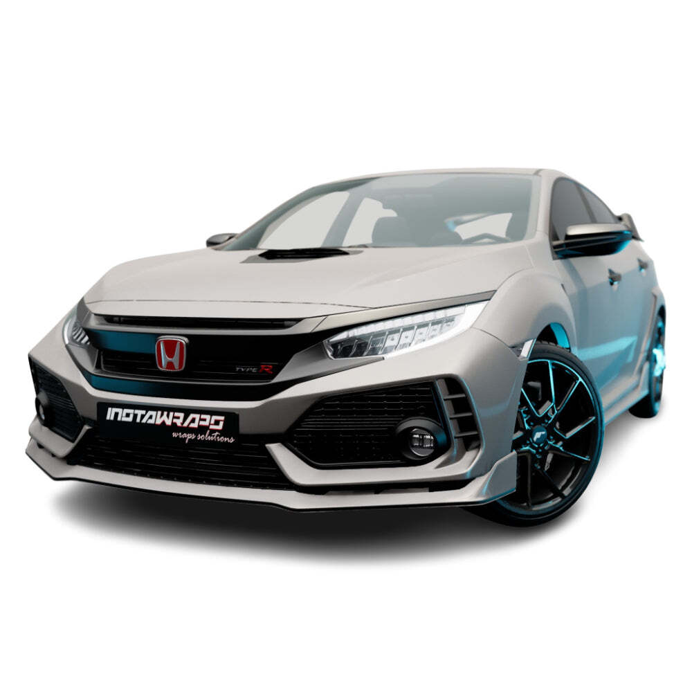 KPMF K75400 Matte Iced Silver Titanium Vinyl Car Wrap | K75501