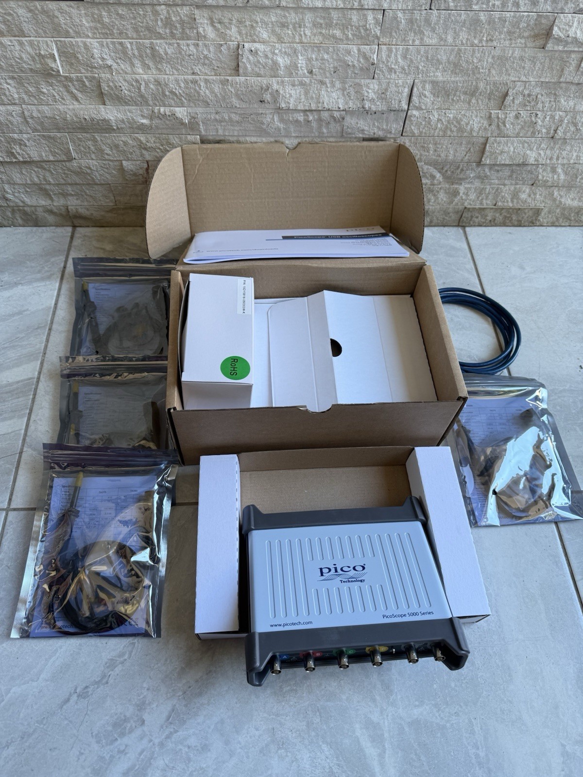 Brand New Pico Technology PicoScope 5444D 200 MHz 4 Channel PC Oscilloscope