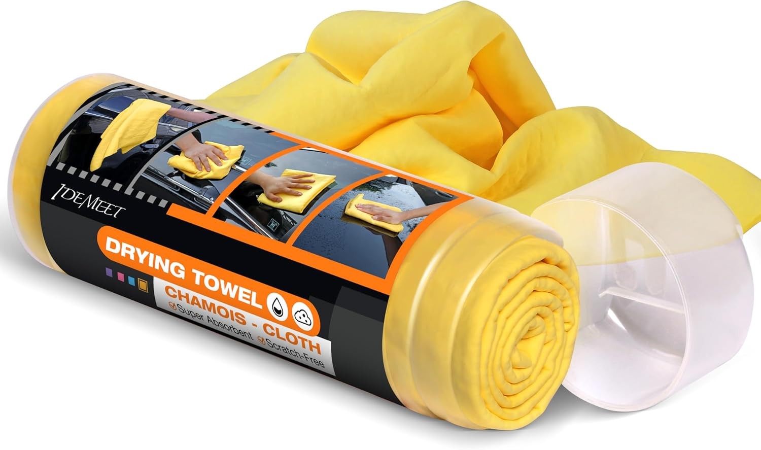Premium Shammy Towel for Car, Super Absorbent 26""x17"" Large Car Drying Towel,