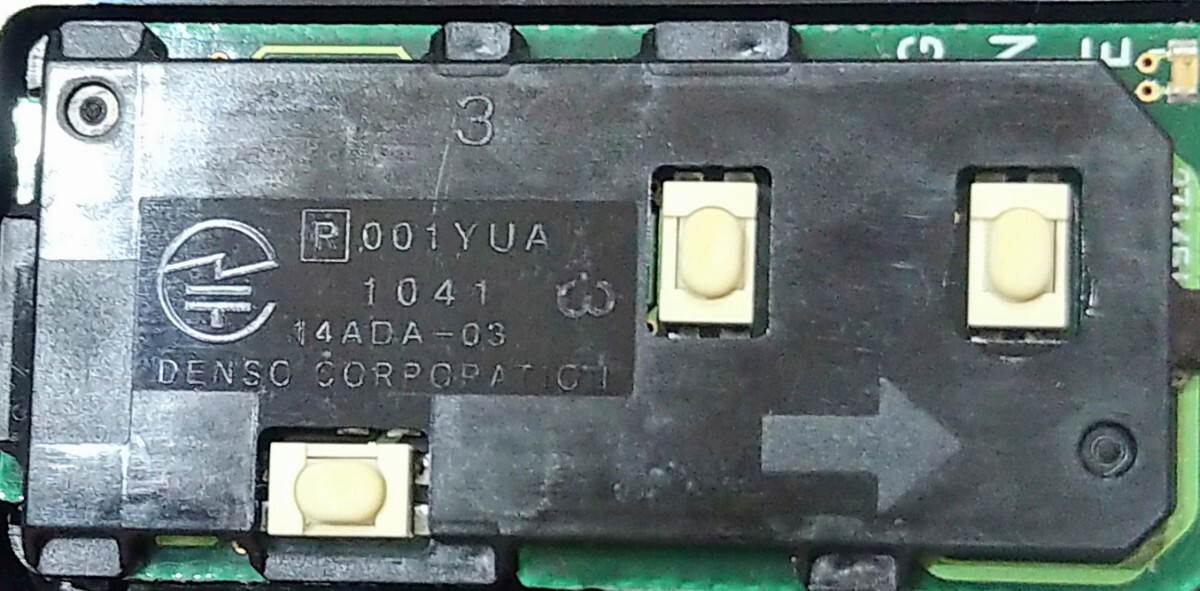 Initialized Toyota smart key 3 buttons 86 Mark X SAI etc. Base number