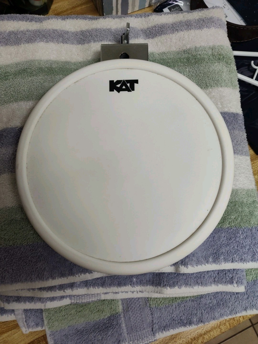 Kat Drum Pad  KT-2 Kit Electronic Drum 9” Tested Working