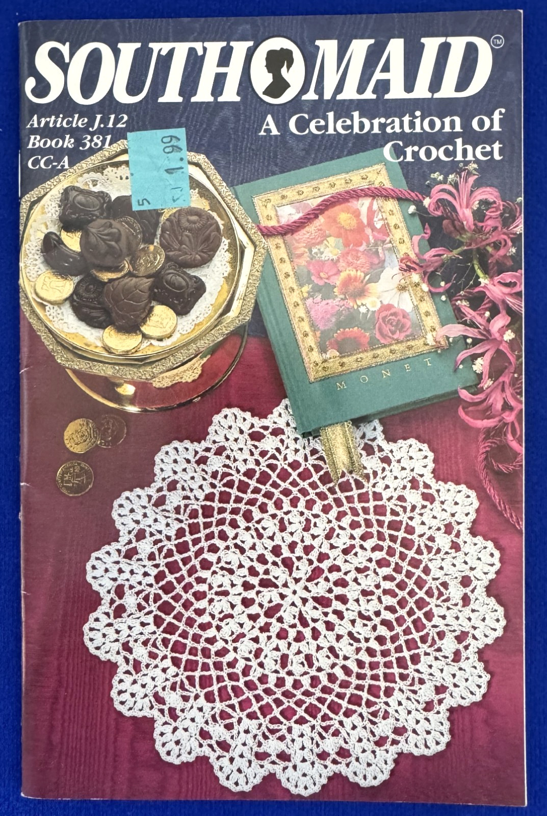 Vintage Coats & Clark 1993 South Maid Magazine-A Celebration of Crochet-Book 381